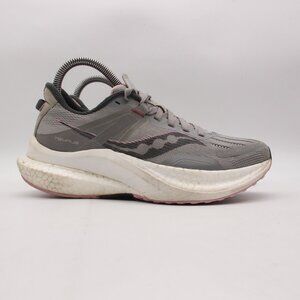 Saucony Gray and White Women's Sneakers- Tempus